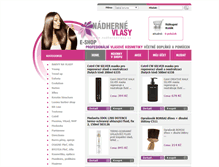 Tablet Screenshot of nadhernevlasy.cz